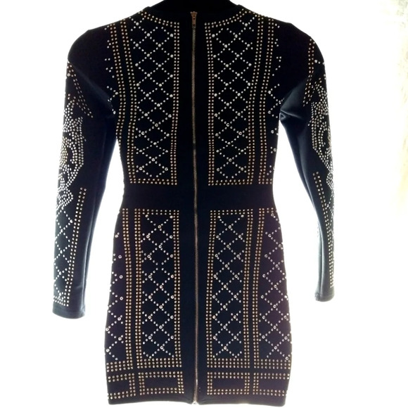 Gorgeous Silver And Gold Party Dress EUC ❤️ - Picture 9 of 14